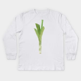 Leek Kids Long Sleeve T-Shirt